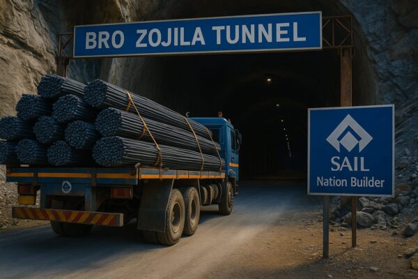 SAIL ने Zojila TunNel में 31,000 टन स्टील देकर बनाई नई ऐतिहासिक मिसाल!