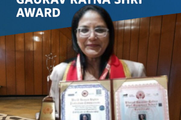 BSP’s Pride: Ms. Pushpa Ambrose Wins Prestigious “Bharat Gaurav Ratna Shri Award”