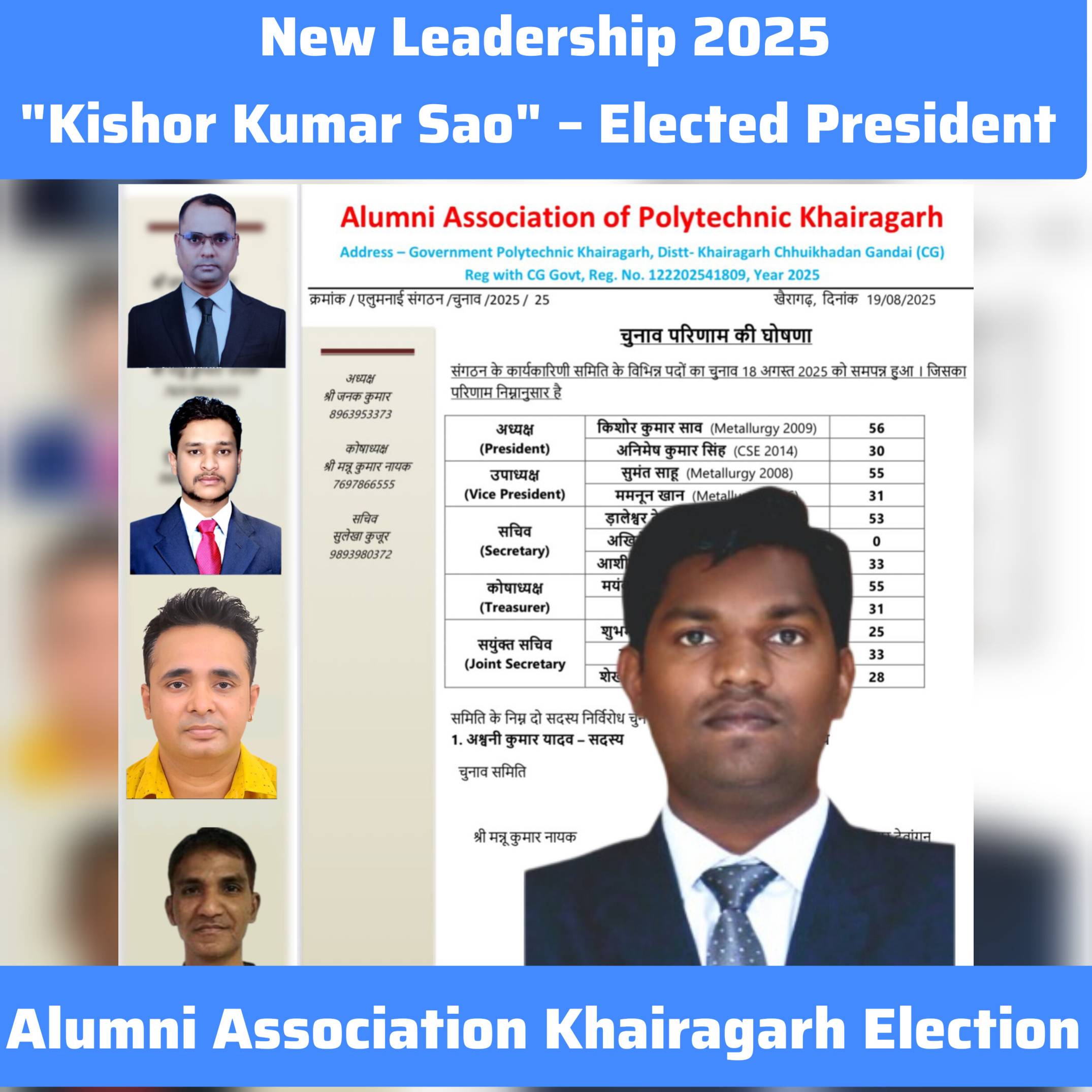 kishore kumar sao khairagarh