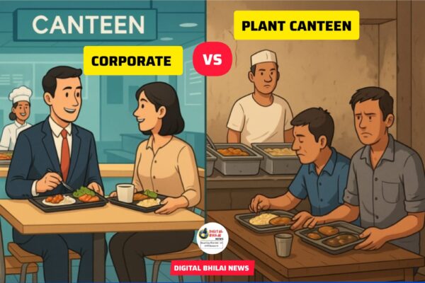 BSP Canteen बनाम Corporate Office: कर्मचारियों की थाली में असमानता का सच SAIL CANTEEN ISSUES