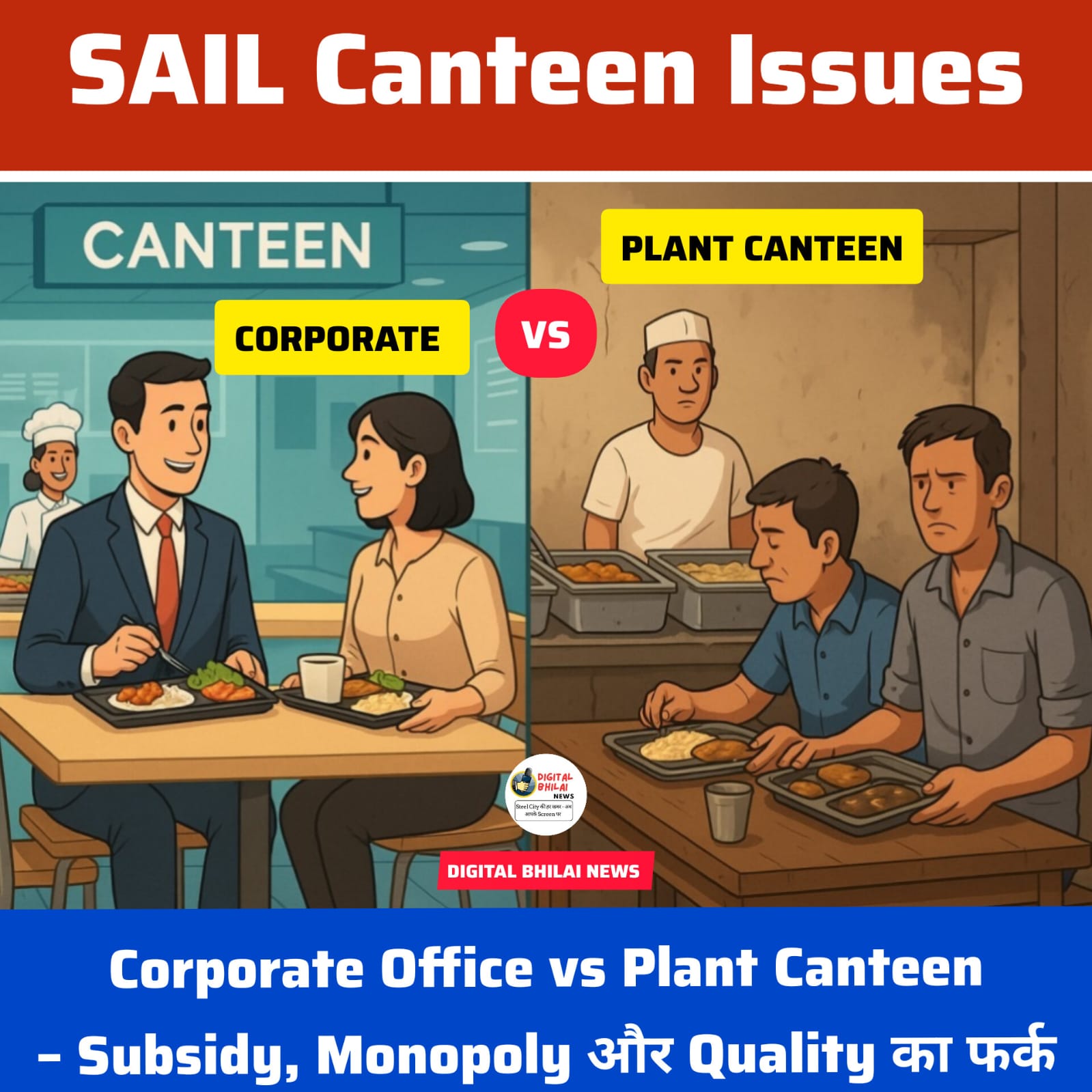 SAIL CANTEEN ISSUES
