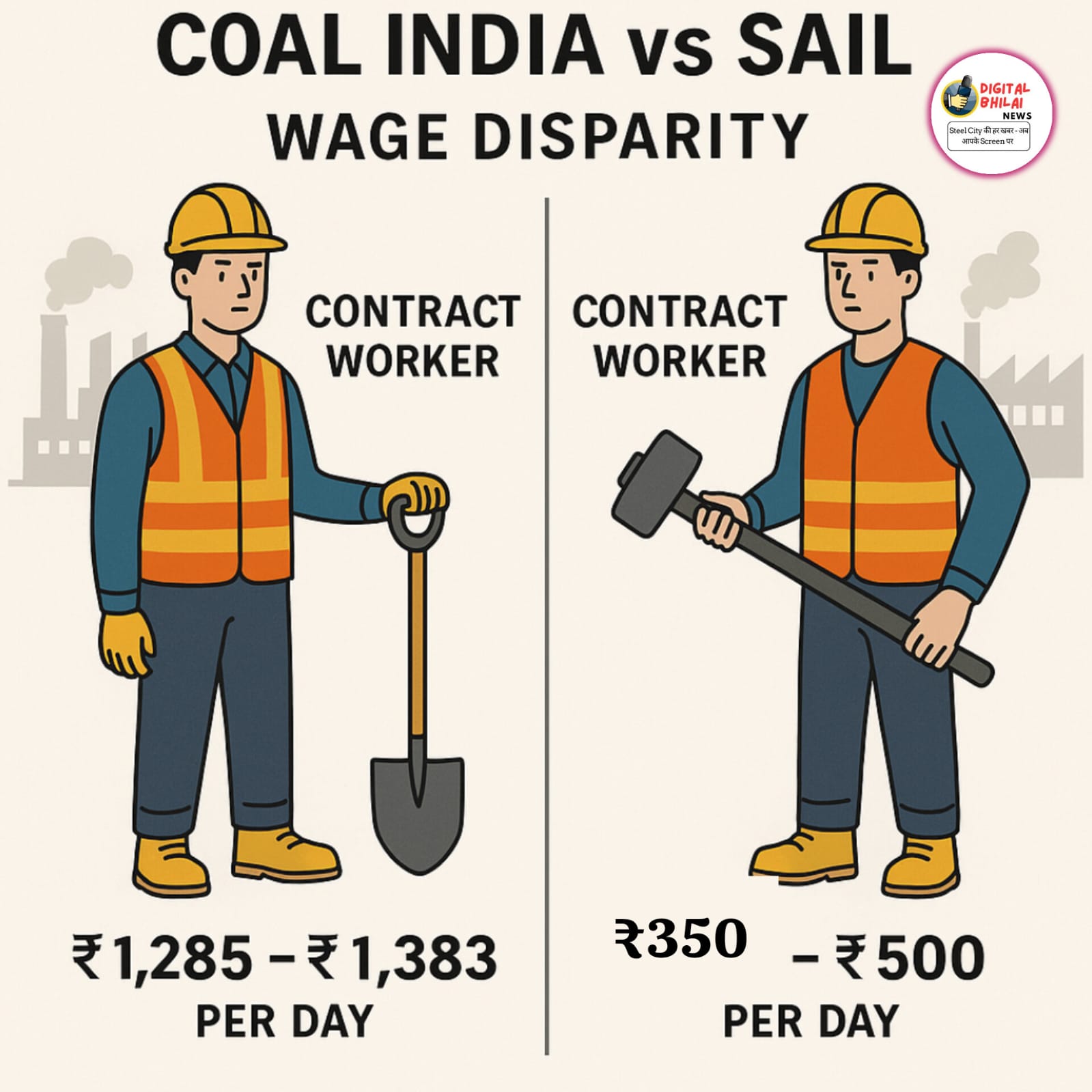 COAL INDIA WAGES 2025