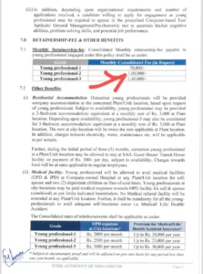 YOUNG PROFESSIONALS POLICY 