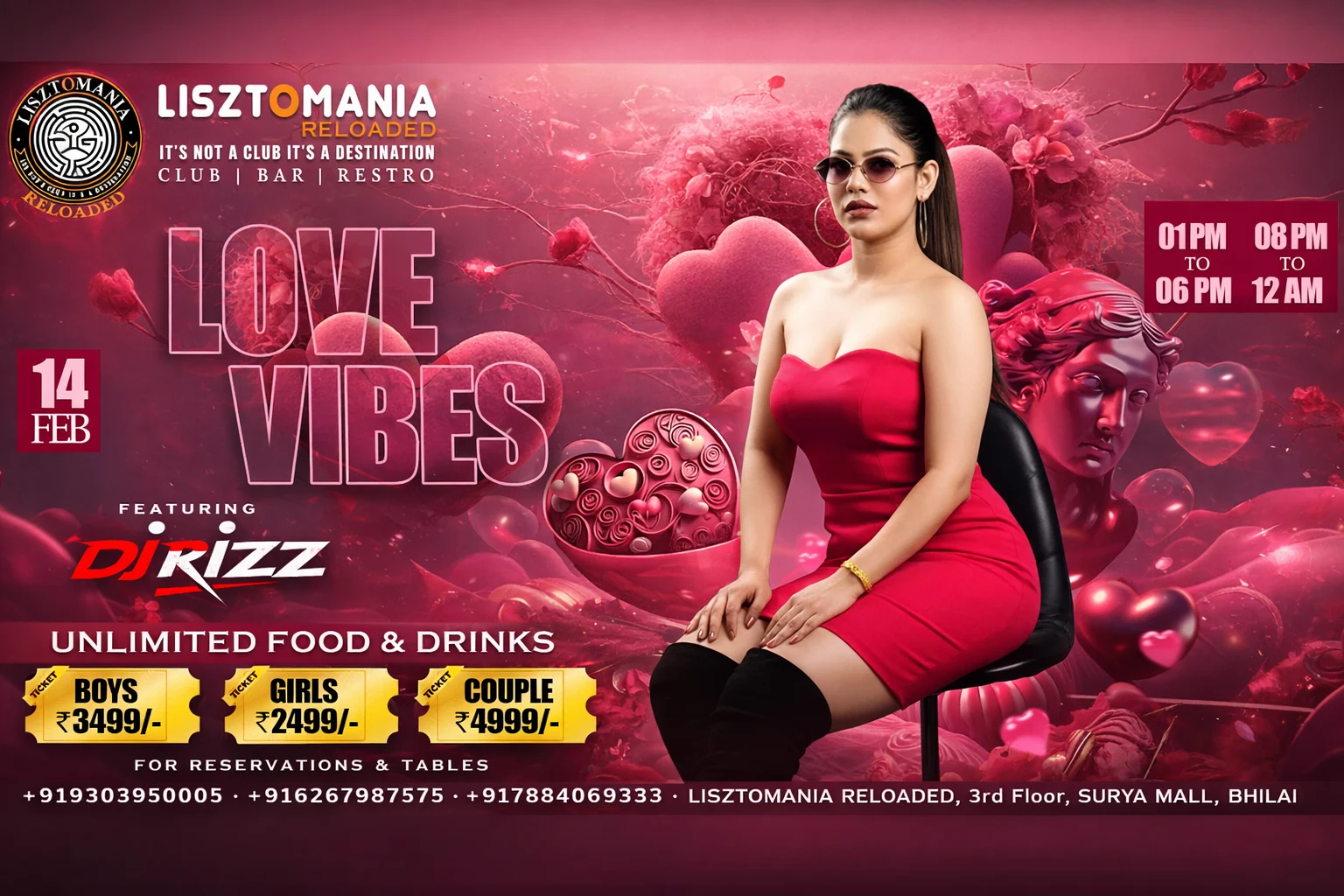 Valentine Special Advertisement Digital Bhilai